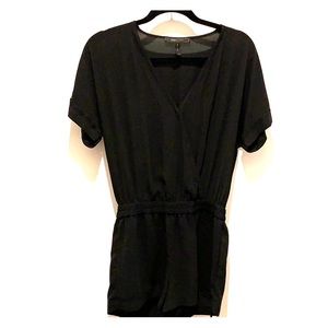 BCBG XS black romper